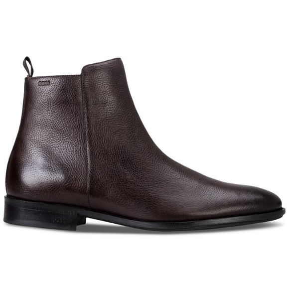 New HUGO BY HUGO BOSS Men's Colby Zip Boots Size 10 - Picture 1 of 3